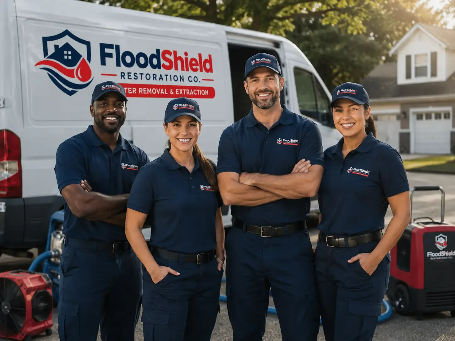 Flood Damage Restoration company in Saint Helen, MI